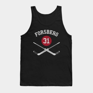 Anton Forsberg Ottawa Goalie Sticks Tank Top